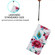iPhone SE 2022 / SE 2020 / 8 / 7 Painted Pattern Horizontal Flip Leather Case with Holder & Card Slots & Photo Frame - Peacock Flower