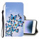 iPhone SE 2022 / SE 2020 / 8 / 7 3D Colored Drawing Horizontal Flip PU Leather Case with Holder & Card Slots & Wallet - Multiple Butterflies