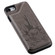 iPhone SE 2022 / SE 2020 / 8 / 7 Skull Head Embossing Pattern Shockproof Protective Case with Holder & Card Slots & Wallet - Grey