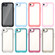 iPhone SE 2022 / SE 2020 / 8 / 7 Colorful Series Acrylic + TPU Phone Case - Transparent Black