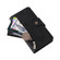 iPhone SE 2022 / SE 2020 / 8 / 7 Rivet Buckle 9 Cards Three Fold Leather Phone Case - Black iPhone SE 2022 / SE 2020 / 8 / 7 Rivet Buckle 9 Cards Three Fold Leather Phone Case - Black