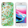 iPhone SE 2022 / SE 2020 / 8 / 7 Ring Holder 2.0mm Airbag TPU Phone Case - Gold Heart