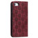 iPhone SE 2022 / SE 2020 / 8 / 7 Lucky Flowers Embossing Pattern Magnetic Horizontal Flip Leather Case with Holder & Card Slots - Wine Red iPhone SE 2022 / SE 2020 / 8 / 7 Lucky Flowers Embossing Pattern Magnetic Horizontal Flip Leather Case with Holder & Card Slots - Wine Red
