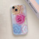 iPhone SE 2022 / 2020 / 7 / 8 Airbag Frame Smiley Face Flower Phone Case