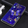 iPhone SE 2022 / SE 2020 / 8 / 7 Voltage Colored Drawing Magnetic Clasp Horizontal Flip PU Leather Case with Holder & Card Slots - C11 Blue Golden Chain Butterflies