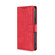 iPhone SE 2022 / SE 2020 / 8 / 7 Skin Feel Crocodile Texture Magnetic Clasp Horizontal Flip PU Leather Case with Holder & Card Slots & Wallet - Red