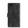 iPhone SE 2022 / SE 2020 / 8 / 7 Skin Feel Crocodile Texture Magnetic Clasp Horizontal Flip PU Leather Case with Holder & Card Slots & Wallet - Black