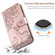 iPhone SE 2022 / SE 2020 / 8 / 7 Sika Deer Embossing Pattern Horizontal Flip PU Leather Case with Holder & Card Slot & Wallet & Photo Frame - Rose Gold