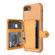 iPhone SE 2022 / SE 2020 / 8 / 7 Magnetic Wallet Card Bag Leather Case - Brown