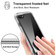 iPhone SE 2022 / SE 2020 / 8 / 7 C1 2 in 1 Shockproof TPU + PC Protective Case with PET Screen Protector - Transparent Matte