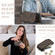 iPhone SE 2022 / SE 2020 / 7 / 8 CaseMe C20 Multifunctional RFID Leather Phone Case - Dark Coffee iPhone SE 2022 / SE 2020 / 7 / 8 CaseMe C20 Multifunctional RFID Leather Phone Case - Dark Coffee