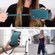 iPhone SE 2022 / SE 2020 / 7 / 8 CaseMe C20 Multifunctional RFID Leather Phone Case - Blue iPhone SE 2022 / SE 2020 / 7 / 8 CaseMe C20 Multifunctional RFID Leather Phone Case - Blue