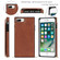 iPhone SE 2022 / SE 2020 / 8 / 7 Cross-body Square Double Buckle Flip Card Bag TPU+PU Case with Card Slots & Wallet & Photo & Strap - Brown iPhone SE 2022 / SE 2020 / 8 / 7 Cross-body Square Double Buckle Flip Card Bag TPU+PU Case with Card Slots & Wallet & Photo & Strap - Brown