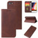 iPhone SE 2022 / SE 2020 / 8 / 7 Calf Texture Magnetic Horizontal Flip Leather Case with Holder & Card Slots & Wallet - Brown