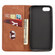 iPhone SE 2022 / SE 2020 / 8 / 7 Skin Feel Splicing Leather Phone Case - Brown