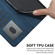 iPhone SE 2022 / SE 2020 / 8 / 7 Cubic Skin Feel Flip Leather Phone Case - Blue