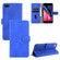 iPhone SE 2022 / SE 2020 / 8 / 7 Skin Feel Magnetic Calf Leather Case - Blue
