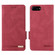 iPhone SE 2022 / SE 2020 / 8 / 7 Magnetic Clasp Leather Phone Case - Red