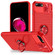 iPhone SE 2022 / 2020 / 7 / 8 Sliding Camshield Armor Phone Case with Ring Holder - Red