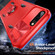 iPhone SE 2022 / 2020 / 7 / 8 Sliding Camshield Armor Phone Case with Ring Holder - Red