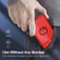 iPhone SE 2022 / 2020 / 7 / 8 Sliding Camshield Armor Phone Case with Ring Holder - Red