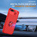 iPhone SE 2022 / 2020 / 7 / 8 Sliding Camshield Armor Phone Case with Ring Holder - Red