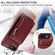 iPhone SE 2022/ 7 / 8 Crossbody Lanyard Zipper Wallet Leather Phone Case - Wine Red iPhone SE 2022/ 7 / 8 Crossbody Lanyard Zipper Wallet Leather Phone Case - Wine Red