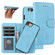 iPhone SE 2022 / SE 2020 / 8 / 7 KLT888-2 Retro 2 in 1 Detachable Magnetic Horizontal Flip TPU + PU Leather Case with Holder & Card Slots & Photo Frame & Wallet - Sky Blue