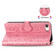 iPhone SE 2022 / SE 2020 Cute Cat and Dog Embossed Horizontal Flip Leather Case with Bracket / Card Slot / Wallet / Lanyard - Pink