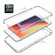 iPhone SE 2022 / SE 2020 / 8 / 7 Shockproof High Transparency Two-color Gradual Change PC+TPU Candy Colors Protective Case - Red