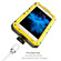 iPhone SE 2022 / SE 2020 / 8 / 7 Metal + Silicone Phone Case with Screen Protector - Yellow iPhone SE 2022 / SE 2020 / 8 / 7 Metal + Silicone Phone Case with Screen Protector - Yellow
