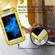 iPhone SE 2022 / SE 2020 / 8 / 7 Metal + Silicone Phone Case with Screen Protector - Yellow iPhone SE 2022 / SE 2020 / 8 / 7 Metal + Silicone Phone Case with Screen Protector - Yellow