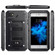 iPhone SE 2022 / SE 2020 / 8 / 7 Metal + Silicone Phone Case with Screen Protector - Black iPhone SE 2022 / SE 2020 / 8 / 7 Metal + Silicone Phone Case with Screen Protector - Black