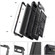 iPhone SE 2022 / SE 2020 / 8 / 7 Metal + Silicone Phone Case with Screen Protector - Black iPhone SE 2022 / SE 2020 / 8 / 7 Metal + Silicone Phone Case with Screen Protector - Black