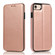iPhone SE 2022 / SE 2020 / 8 / 7 Knight Magnetic Suction Leather Phone Case - Rose Gold