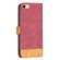 iPhone SE 2022 / SE 2020 / 8 / 7 BF11 Color Matching Skin Feel Leather Phone Case - Red