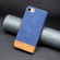 iPhone SE 2022 / SE 2020 / 8 / 7 BF11 Color Matching Skin Feel Leather Phone Case - Blue