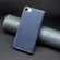 iPhone SE 2022 / SE 2020 / 8 / 7 Color Matching Double Sewing Thread Leather Case - Blue