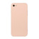 iPhone SE 2022 / SE 2020 / 8 / 7 Straight Edge Solid Color TPU Shockproof Case - Light Pink