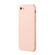 iPhone SE 2022 / SE 2020 / 8 / 7 Straight Edge Solid Color TPU Shockproof Case - Light Pink