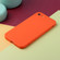 iPhone SE 2022 / SE 2020 / 8 / 7 Straight Edge Solid Color TPU Shockproof Case - Orange