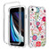 iPhone SE 2022 / SE 2020 / 8 / 7 2 in 1 High Transparent Painted Shockproof PC + TPU Protective Case - Small Floral