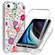 iPhone SE 2022 / SE 2020 / 8 / 7 2 in 1 High Transparent Painted Shockproof PC + TPU Protective Case - Small Floral