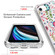 iPhone SE 2022 / SE 2020 / 8 / 7 2 in 1 High Transparent Painted Shockproof PC + TPU Protective Case - Small Floral