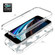 iPhone SE 2022 / SE 2020 / 8 / 7 2 in 1 High Transparent Painted Shockproof PC + TPU Protective Case - Blue Butterfly