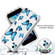 iPhone SE 2022 / SE 2020 / 8 / 7 2 in 1 High Transparent Painted Shockproof PC + TPU Protective Case - Blue Butterfly