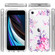 iPhone SE 2022 / SE 2020 / 8 / 7 2 in 1 High Transparent Painted Shockproof PC + TPU Protective Case - Rose Flower