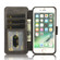 iPhone SE 2022 / SE 2020 / 8 / 7 Shockproof PU + TPU Leather Phone Case - Black