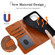 iPhone SE 2022 / SE 2020 / 7 / 8 Splicing Leather Phone Case - Brown iPhone SE 2022 / SE 2020 / 7 / 8 Splicing Leather Phone Case - Brown