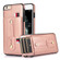 iPhone SE 2022 / SE 2020 / 8 / 7 Wristband Kickstand Wallet Leather Phone Case - Rose Gold iPhone SE 2022 / SE 2020 / 8 / 7 Wristband Kickstand Wallet Leather Phone Case - Rose Gold